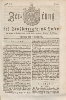 Zeitung des Großherzogthums Posen. 1834, № 281 (1 December)