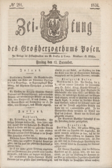 Zeitung des Großherzogthums Posen. 1834, № 291 (12 December)