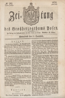 Zeitung des Großherzogthums Posen. 1834, № 292 (13 December)