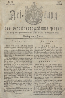 Zeitung des Großherzogthums Posen. 1835, № 3 (5 Januar)