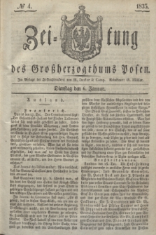 Zeitung des Großherzogthums Posen. 1835, № 4 (6 Januar)