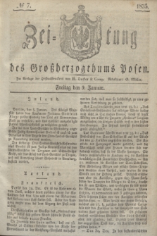 Zeitung des Großherzogthums Posen. 1835, № 7 (9 Januar)