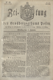 Zeitung des Großherzogthums Posen. 1835, № 10 (13 Januar)