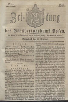 Zeitung des Großherzogthums Posen. 1835, № 44 (21 Februar)