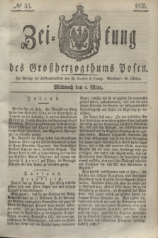 Zeitung des Großherzogthums Posen. 1835, № 53 (4 März)
