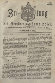 Zeitung des Großherzogthums Posen. 1835, № 114 (18 Mai)