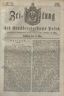 Zeitung des Großherzogthums Posen. 1835, № 115 (19 Mai)
