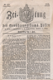 Zeitung des Großherzogthums Posen. 1835, № 151 (2 Juli)