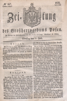 Zeitung des Großherzogthums Posen. 1835, № 167 (21 Juli)