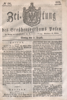 Zeitung des Großherzogthums Posen. 1835, № 196 (24 August)
