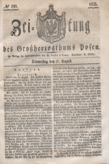 Zeitung des Großherzogthums Posen. 1835, № 199 (27 August)