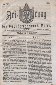 Zeitung des Großherzogthums Posen. 1835, № 203 (1 September)