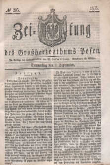 Zeitung des Großherzogthums Posen. 1835, № 205 (3 September)