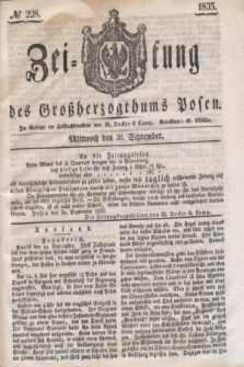 Zeitung des Großherzogthums Posen. 1835, № 228 (30 September)
