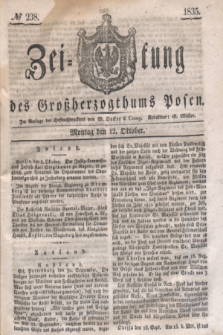Zeitung des Großherzogthums Posen. 1835, № 238 (12 Oktober)