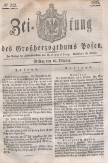 Zeitung des Großherzogthums Posen. 1835, № 242 (16 Oktober)