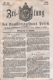 Zeitung des Großherzogthums Posen. 1835, № 248 (23 Oktober)