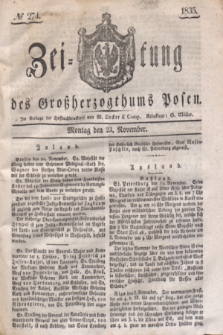 Zeitung des Großherzogthums Posen. 1835, № 274 (23 November)