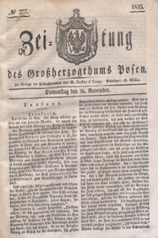 Zeitung des Großherzogthums Posen. 1835, № 277 (26 November)