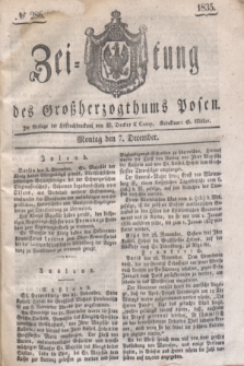 Zeitung des Großherzogthums Posen. 1835, № 286 (7 December)