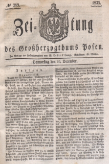 Zeitung des Großherzogthums Posen. 1835, № 289 (10 December)