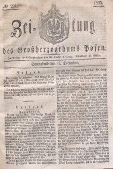 Zeitung des Großherzogthums Posen. 1835, № 291 (12 December)