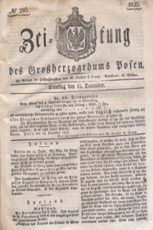 Zeitung des Großherzogthums Posen. 1835, № 293 (15 December)