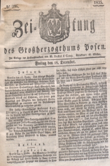 Zeitung des Großherzogthums Posen. 1835, № 296 (18 December)