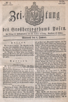 Zeitung des Großherzogthums Posen. 1836, № 4 (6 Januar)