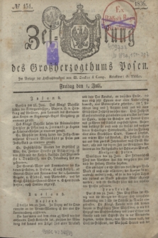 Zeitung des Großherzogthums Posen. 1836, № 151 (1 Juli)