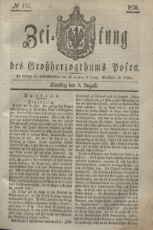 Zeitung des Großherzogthums Posen. 1836, № 184 (9 August)