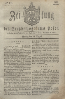 Zeitung des Großherzogthums Posen. 1836, № 189 (15 August)