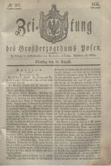 Zeitung des Großherzogthums Posen. 1836, № 202 (30 August)