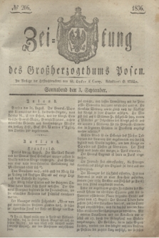 Zeitung des Großherzogthums Posen. 1836, № 206 (3 September)