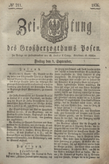 Zeitung des Großherzogthums Posen. 1836, № 211 (9 September)
