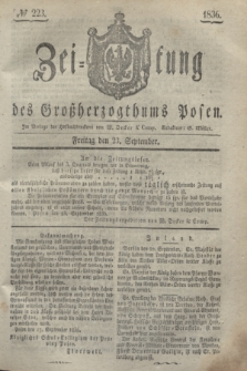 Zeitung des Großherzogthums Posen. 1836, № 223 (23 September)