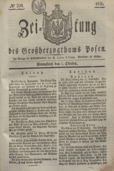 Zeitung des Großherzogthums Posen. 1836, № 230 (1 Oktober)