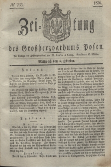 Zeitung des Großherzogthums Posen. 1836, № 233 (5 Oktober)