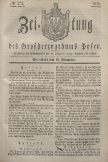 Zeitung des Großherzogthums Posen. 1836, № 272 (19 November)