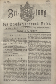 Zeitung des Großherzogthums Posen. 1836, № 274 (22 November)