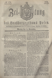 Zeitung des Großherzogthums Posen. 1836, № 279 (28 November)