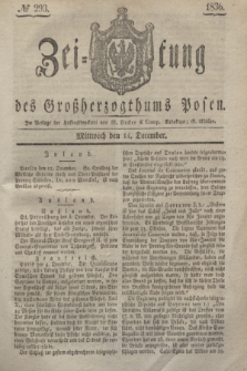 Zeitung des Großherzogthums Posen. 1836, № 293 (14 December)