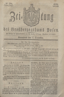 Zeitung des Großherzogthums Posen. 1836, № 296 (17 December)