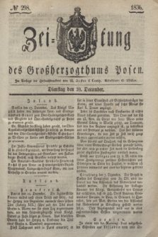 Zeitung des Großherzogthums Posen. 1836, № 298 (20 December)