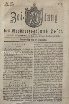 Zeitung des Großherzogthums Posen. 1836, № 305 (29 December)