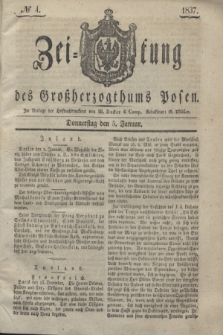 Zeitung des Großherzogthums Posen. 1837, № 4 (5 Januar)