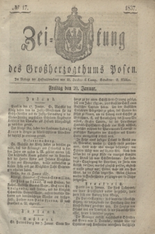 Zeitung des Großherzogthums Posen. 1837, № 17 (20 Januar)