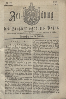 Zeitung des Großherzogthums Posen. 1837, № 22 (26 Januar)