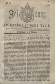 Zeitung des Großherzogthums Posen. 1837, № 28 (2 Februar)