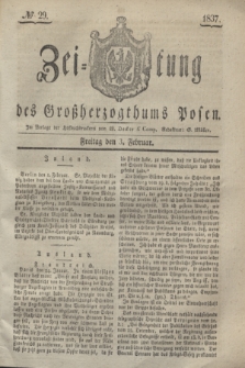 Zeitung des Großherzogthums Posen. 1837, № 29 (3 Februar)